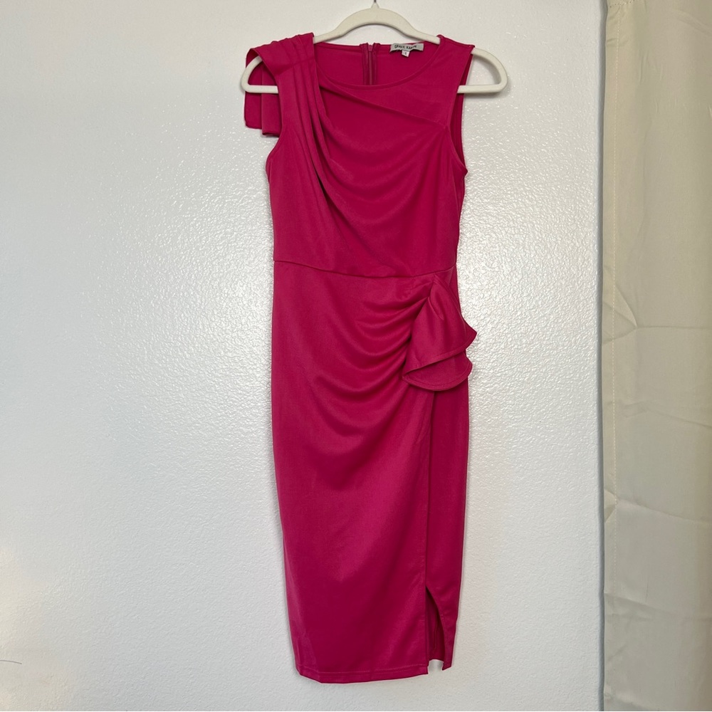 Sleeveless Midi Dress Elegant